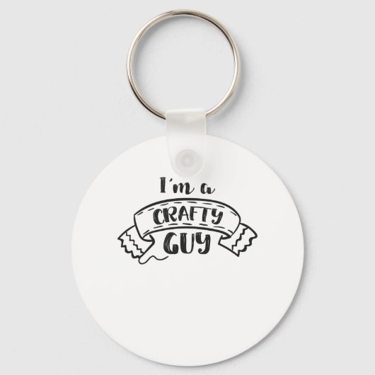 Craft Lover Gifts Arts Arts and Crafts Mannen Gift Sleutelhanger (Voorkant)