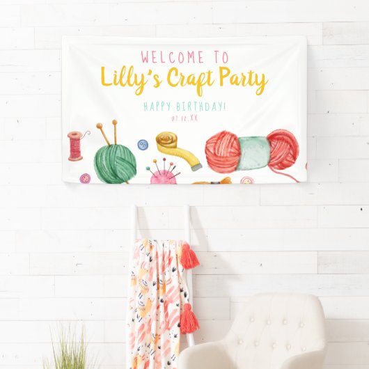 Craft Party-banner Spandoek (Insitu)