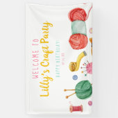 Craft Party-banner Spandoek (Verticaal)