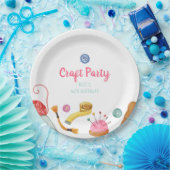 Craft Party Papieren Bordje (Feest)
