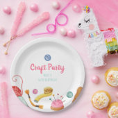 Craft Party Papieren Bordje (Feest)