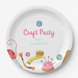Craft Party Papieren Bordje