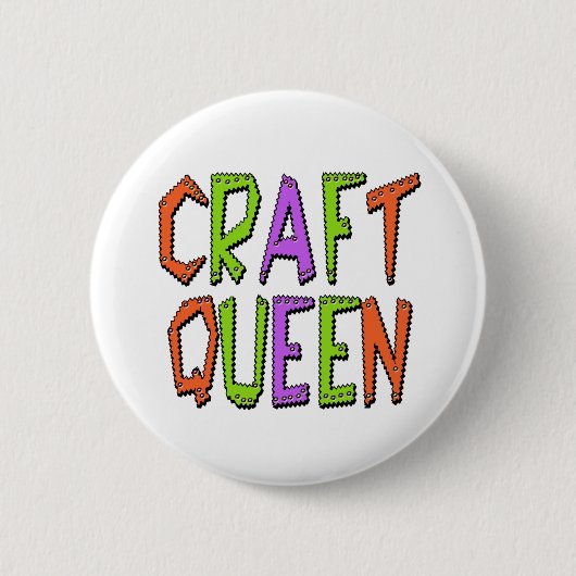 Craft Queen Ronde Button 5,7 Cm (Voorkant)