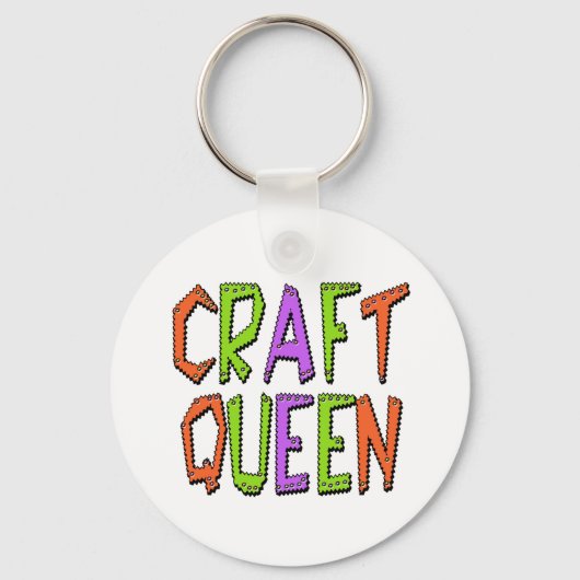 Craft Queen Sleutelhanger (Voorkant)