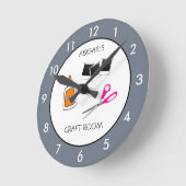 Craft Room — Aangepaste Ronde Klok (Hoek)