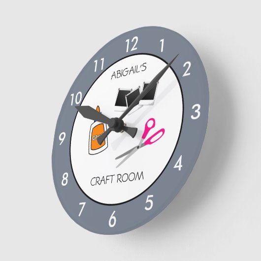 Craft Room — Aangepaste  Ronde Klok (Hoek)