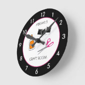 Craft Room Specialized Black Rim Ronde Klok (Hoek)