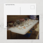 Craft Sale van de Pueblo-indianen Briefkaart (Voorkant / Achterkant)