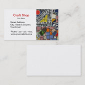 Craft Shop Visitekaartje (Voorkant / Achterkant)