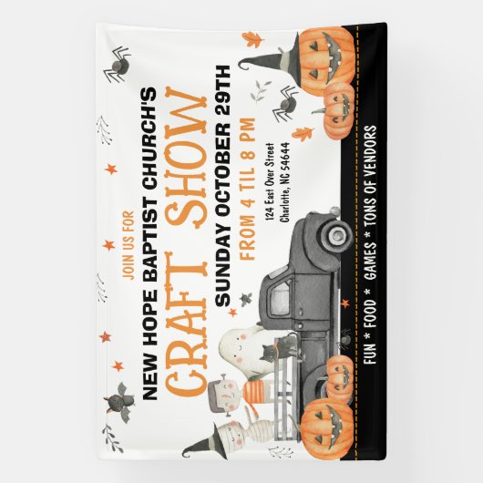 Craft show Banner (Verticaal)