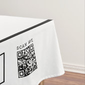 Craft Show Blush Sage 60 x 84 QR Code Tafelkleed (Voorbeeld)