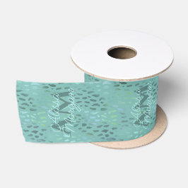 Craft Show Promotionele Pop Up Business groen Satijnen Lint