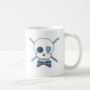 Craft Skull (blauw) Koffiemok