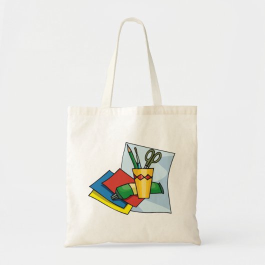 Craft Supply Tote Bag (Voorkant)