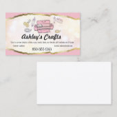 Craft Vinyl Folie Visitekaartje - Silhouette Cricu (Voorkant / Achterkant)