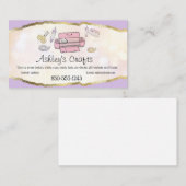 Craft Vinyl Folie Visitekaartje - Silhouette Cricu (Voorkant / Achterkant)