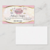 Craft Vinyl Folie Visitekaartje - Silhouette Cricu (Voorkant / Achterkant)