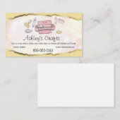 Craft Vinyl Folie Visitekaartje - Silhouette Cricu (Voorkant / Achterkant)