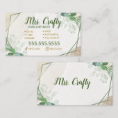 Craft Vinyl Visitekaartje (Voorkant / Achterkant)