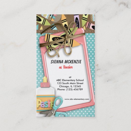 Craft Visitekaartje (Voorkant)