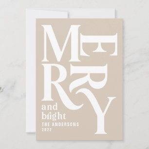 Craft  vrolijk kerstfeest aankondiging