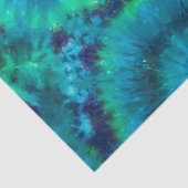 Craft-weefselpapier met blauw, groen, Blauwgroen t Tissuepapier (Detail)