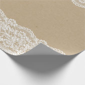 Craft White Lace Papers 11 Cadeaupapier (Hoek)