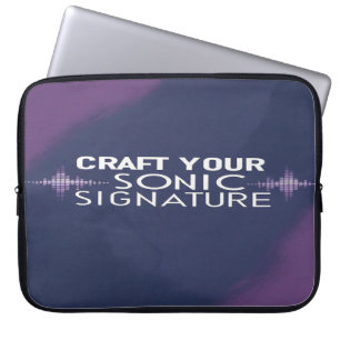 Craft Your Sonic Signature optie 2 Laptop Sleeve