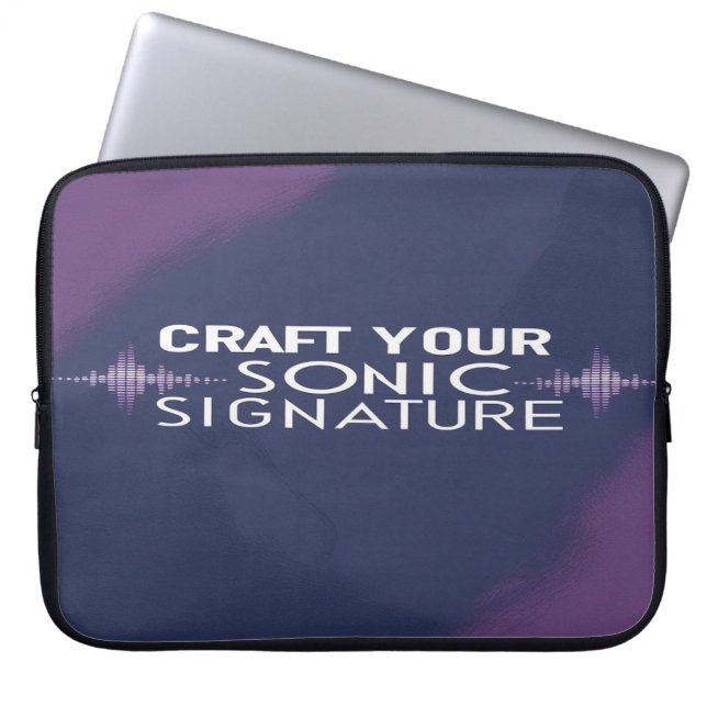 Craft Your Sonic Signature optie 2 Laptop Sleeve (Voorkant)
