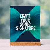 Craft Your Sonic Signature optie 3 Acryl Bord (Neutraal)