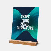 Craft Your Sonic Signature optie 3 Acryl Bord (Hoek)