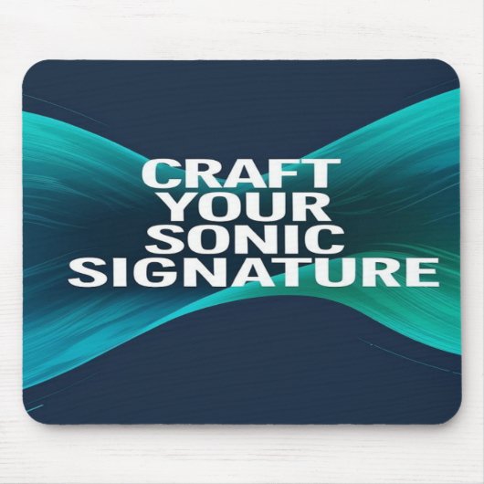 Craft Your Sonic Signature optie 3 Muismat (Voorkant)