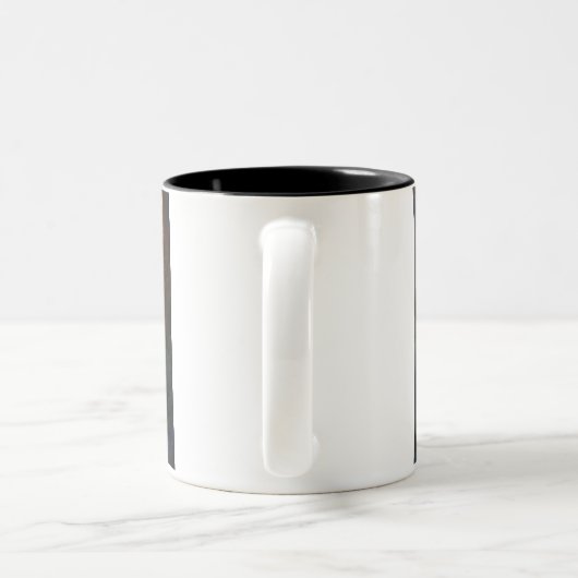 "Crafted Cup Creations: Verhoog je Sips met Sty Tweekleurige Koffiemok (Handvat)