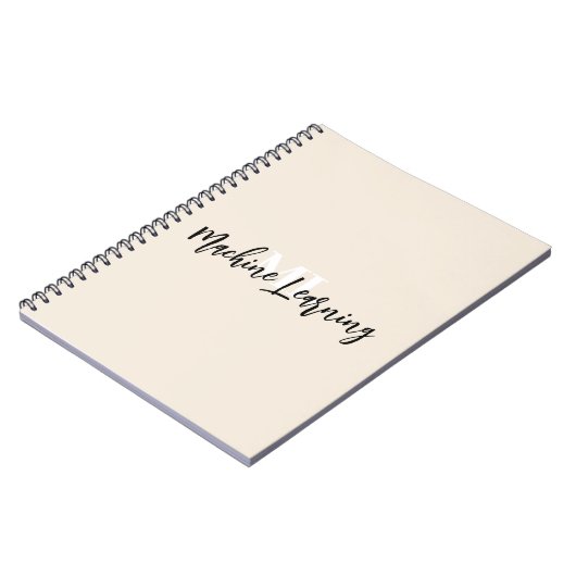 Crafted for Engineers & Data Analysts – ML Pro Notitieboek (Linkerzijde)