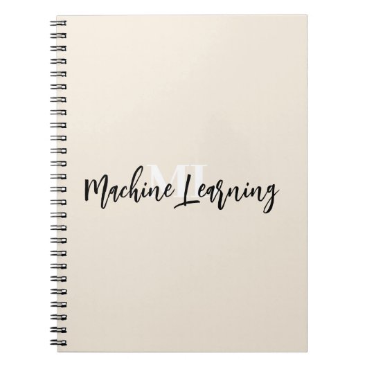 Crafted for Engineers & Data Analysts – ML Pro Notitieboek (Voorkant)