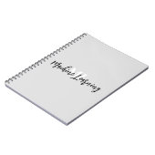 Crafted for Engineers & Data Analysts – ML Pro  Notitieboek (Linkerzijde)