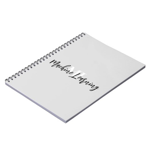 Crafted for Engineers & Data Analysts – ML Pro Notitieboek (Linkerzijde)