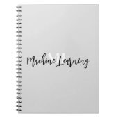 Crafted for Engineers & Data Analysts – ML Pro Notitieboek (Voorkant)