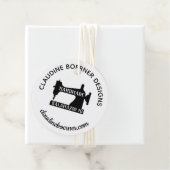 Crafter Business Artiest Naaien Favor Hang Prijs Bedankjes Labels (In situ)