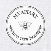 Crafter Business Artist Ronde strijkijzer op Logo Labels (Design 1)