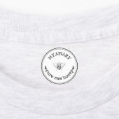 Crafter Business Artist Ronde strijkijzer op Logo Labels (Aangebracht)