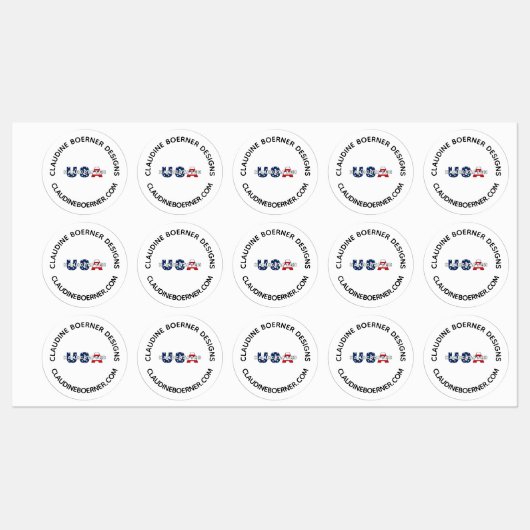Crafter Business Artist Waterproof Label met VS (Vel)