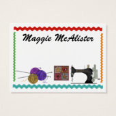 Crafter / Designer / Cadeau Kaart / Label - SRF (Achterkant)