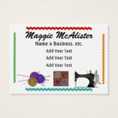 Crafter / Designer / Cadeau Kaart / Label - SRF (Achterkant)