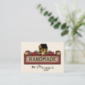 Crafter / Designer Profile - Visitekaartje van SRF (Staand voorkant)