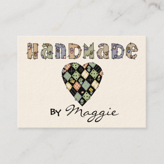 Crafter / Designer Profile - Visitekaartje van SRF (Voorkant)