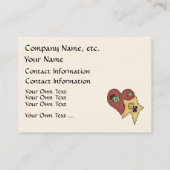 Crafter / Designer Profile - Visitekaartje van SRF (Achterkant)