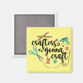 Crafters gaan ambachtelijke magneet (Voorkant / Achterkant)