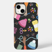Crafters Haak en Brei Case-Mate iPhone Case (Achterkant)