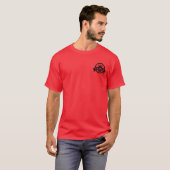 "Craftie Nations" op Red T-Shirt (Voorkant volledig)